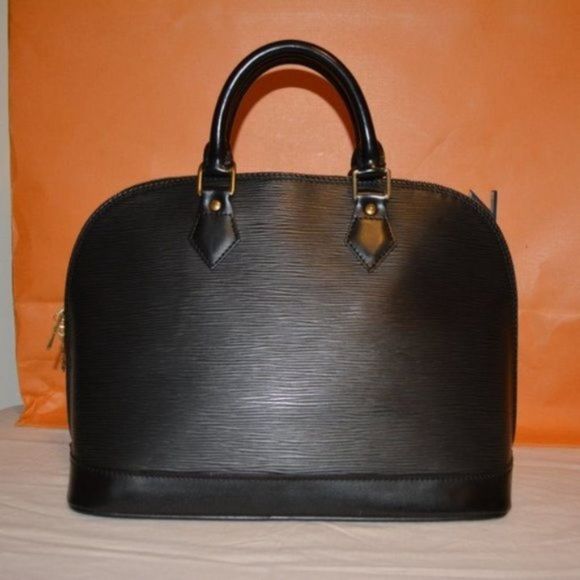 Louis Vuitton Alma Epi Black Satchel - Picture 16 of 16